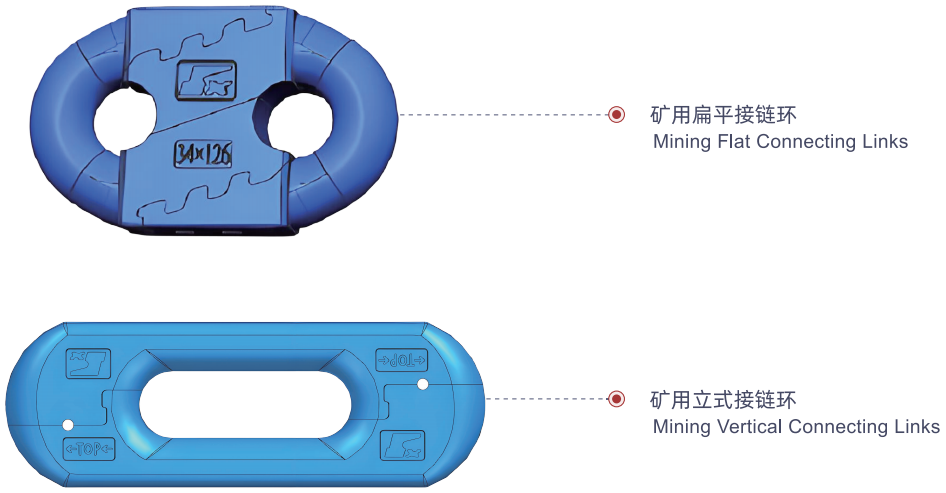 矿用高强度接链环